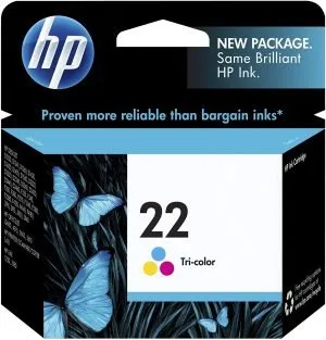 HP 22 Inkjet Print Cartridge – Tri Colour