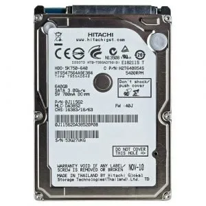 640GB 5400RPM Hitachi HDD Sata Hard Drive