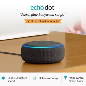 Echo Dot 3rd gen Smart speaker with Alexa