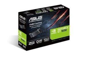 ASUS GeForce GT 1030 2GB GDDR5 Low Profile Graphics Card for Silent HTPC Build