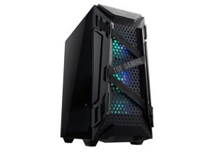 Asus TUF Gaming GT301 Mid-Tower Compact Case with 3 Pre-Installed 120mm Aura Sync ARGB Fans