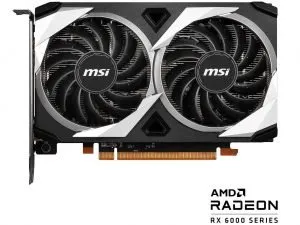 MSI Radeon RX 6500 XT Mech 2X 4G OC 4GB GDDR6 Graphic Card