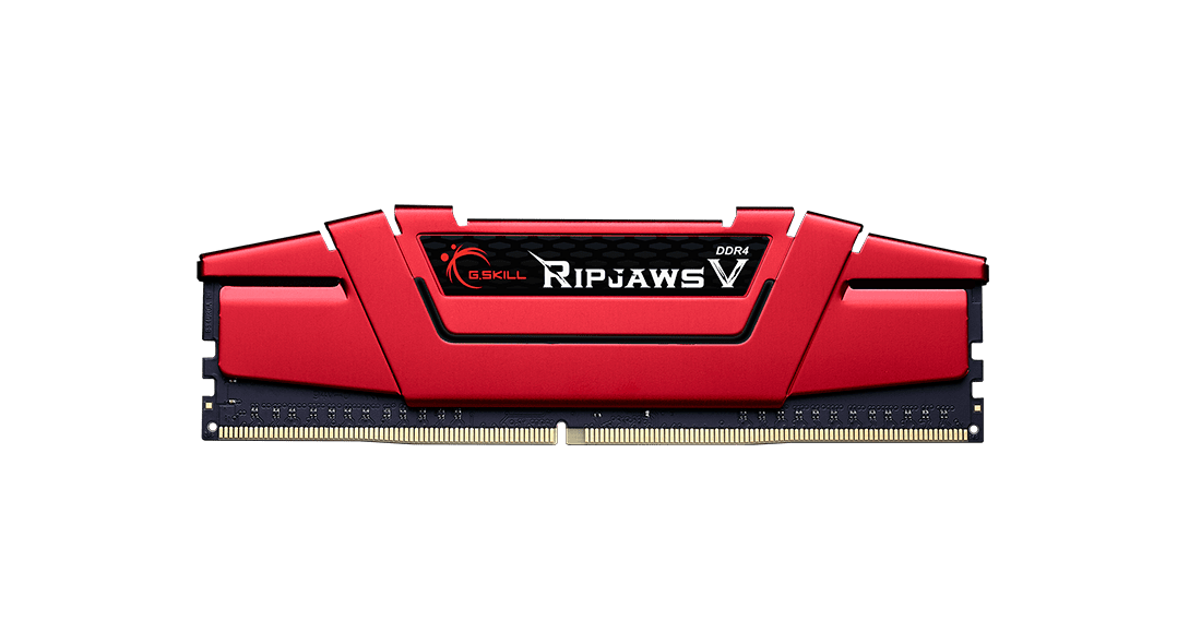 G.SKILL RIPJAWS V Series 64GB (32GBX2) DDR4 4000MHz Black Memory F4-4000C18D-64GVK