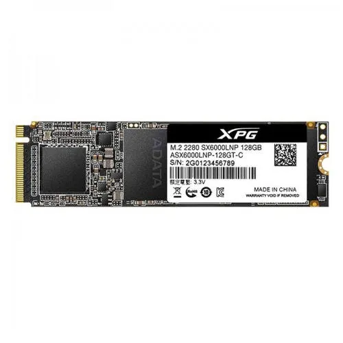 ADATA XPG SX6000 Lite 512GB PCIe Gen3x4 M.2 NVMe SSD ASX6000LNP-512GT-C