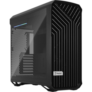 Fractal Design Torrent Compact Black TG Dark Tempered Glass High-Airflow Cabinet FD-C-TOR1C-01