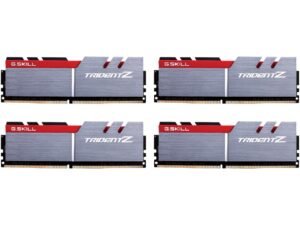 G.Skill Trident Z Series 64GB (4x16GB) 3200MHz DDR4 Memory F4-3200C14Q-64GTZSW