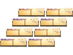 G.Skill Trident Z Royal Gold 64 GB (8 x 8GB) 3600 MHz DDR4 Memory F4-3600C16Q2-64GTRG