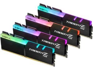 G.SKILL TridentZ RGB Series 128GB (4 x 32GB) 288-Pin DDR4 SDRAM DDR4 3600 (PC4 28800) Intel XMP 2.0 Desktop Memory F4-3600C18Q-128GTZR