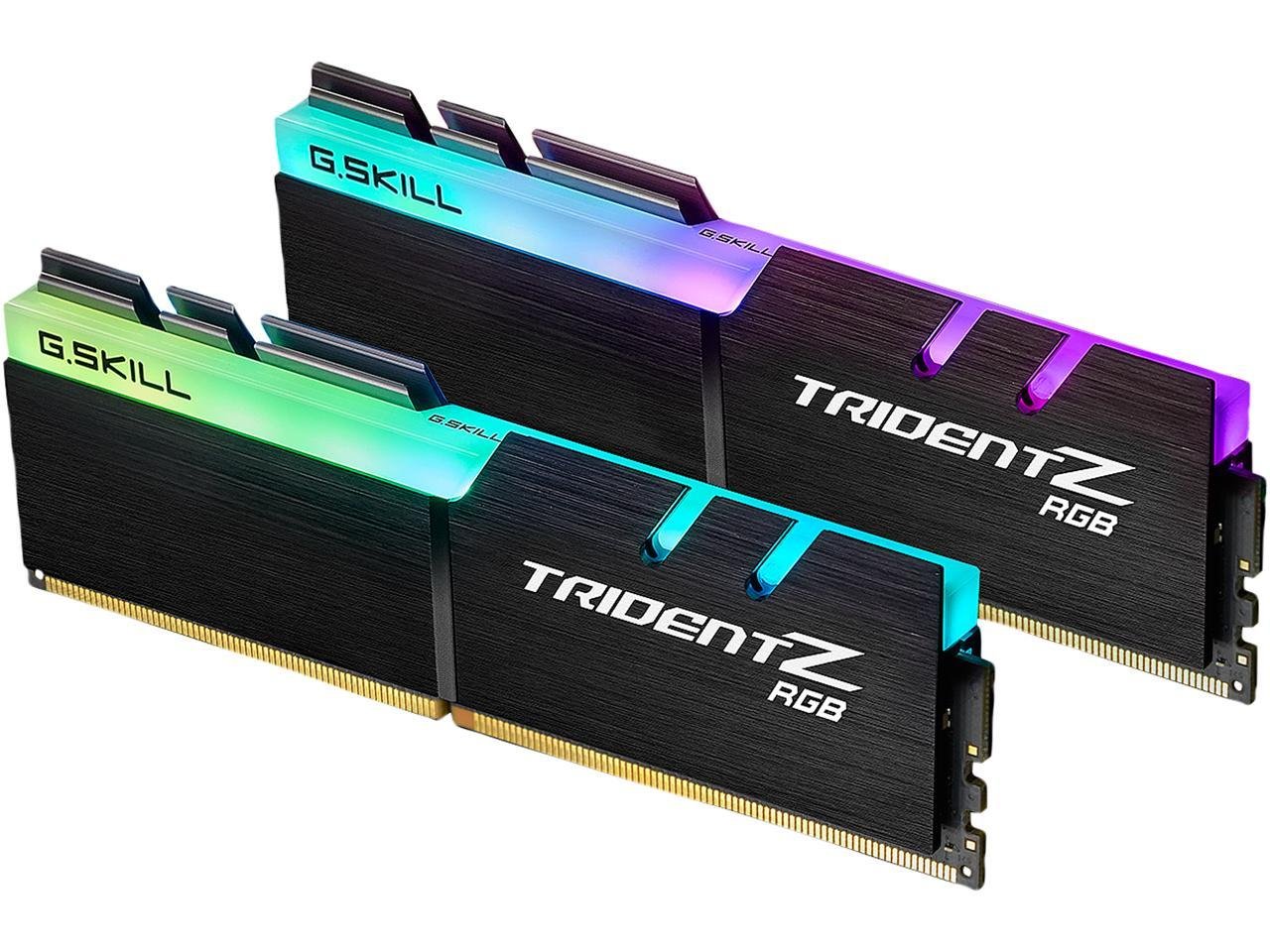 G.Skill Trident Z Royal Gold 64 GB (4 x 16GB) 3000 MHz DDR4 Memory F4-3000C16Q-64GTRG