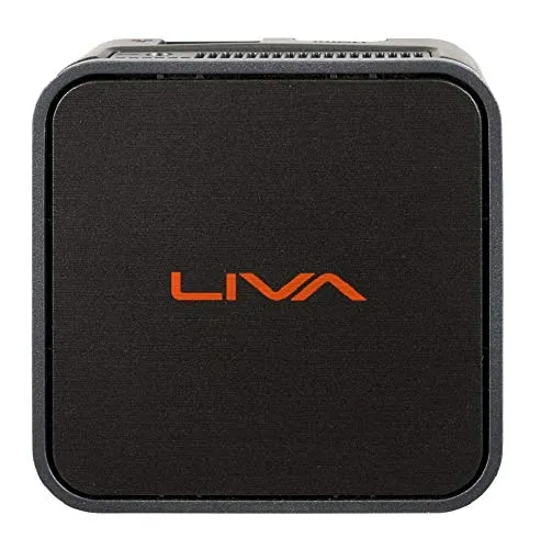 ECS Elitegroup LIVA Z Black Small Form Factor PC (64GB eMMC/4GB Memory/Win10 Pro)