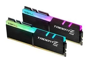 G.SKILL TridentZ RGB 16GB (2 x 8GB) DDR4 3000 Desktop Memory F4-3000C15D-16GTZR