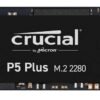 Crucial 500GB P5 Plus PCIe 4.0 x4 M.2 NVMe Internal SSD CT500P5PSSD8