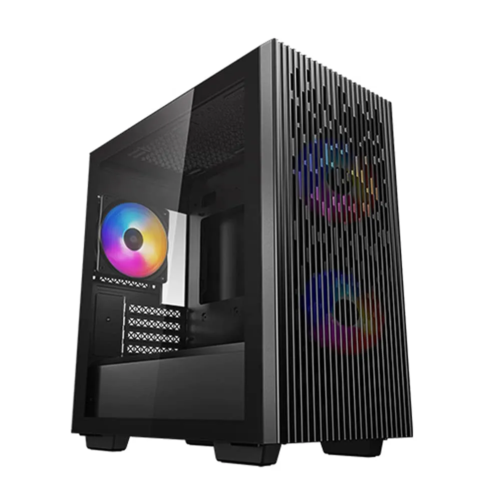 DEEPCOOL GAMERSTORM MACUBE 550 ATX FULL TOWER WHITE CABINET WITH TEMPERED GLASS SIDE PANEL