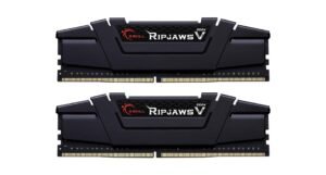 G.SKILL RIPJAWS V Series 64GB (32GBX2) DDR4 4000MHz Black Memory F4-4000C18D-64GVK