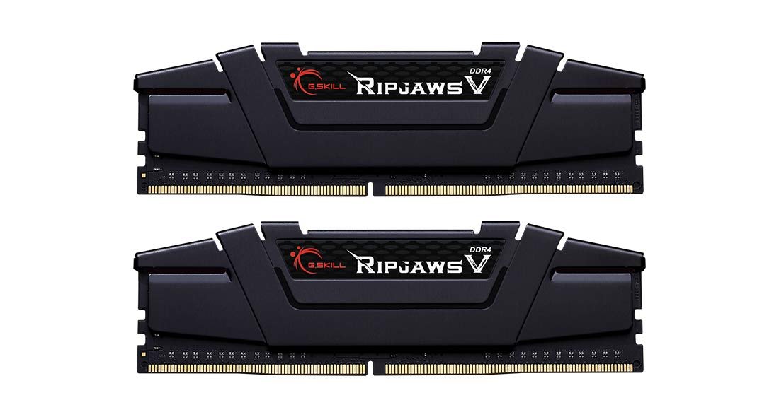 G.Skill Ripjaws V Series 64GB (32GBx2) DDR4 2666 MHz RAM F4-2666C18D-64GVK