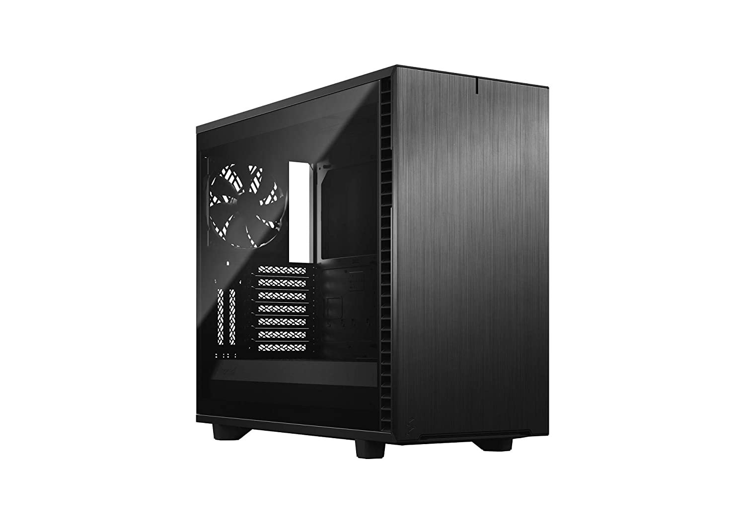 Fractal Design Torrent Compact Black TG Dark Tempered Glass High-Airflow Cabinet FD-C-TOR1C-01