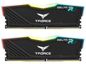 TEAMGROUP T-Force Delta RGB 32GB (2 x 16GB) DDR4 3200MHZ Memory TF3D432G3200HC16CDC01