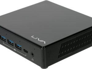 ECS Elitegroup LIVA Z2V Black Small Form Factor PC (64GB eMMC/N4120 Processor)
