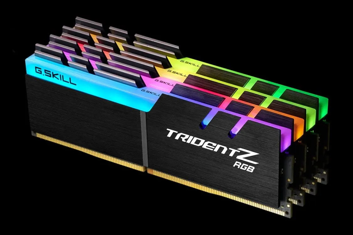 G.skill Trident Z RGB Series 32GB (2x16GB) 3600 MHz DDR4 Memory F4-3600C16D-32GTZRC