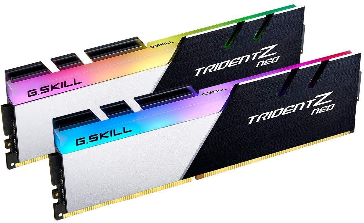 G.Skill TZ Royal Silver Series 128GB (4x32GB) 4000 MHz DDR4 Memory F4-4000C18Q-128GTRS