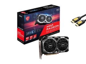 MSI Radeon RX 6600 XT MECH 2X 8G OCV1 GDDR6 Graphic Card