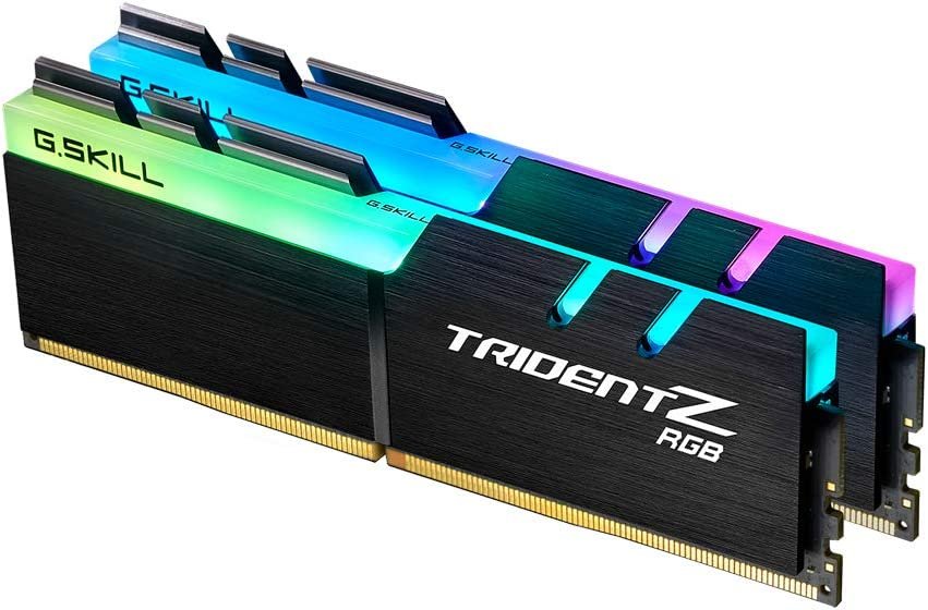 G.Skill Trident Z RGB Series 128GB (4x32GB) 4000 MHz DDR4 Memory F4-4000C18Q-128GTZR