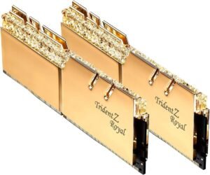 G.Skill Trident Z Royal Gold 32GB (2x16GB) 4266MHz Memory F4-4266C19D-32GTRG