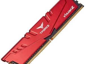 Teamgroup T-FORCE Vulcan Z Series 16GB (16GBX1) DDR4 3200MHz Red Memory TLZRD416G3200HC16F01