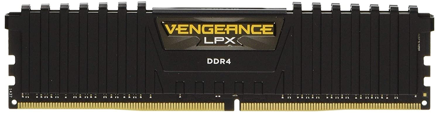 Corsair Vengeance LPX 64GB (2 x 32GB) DDR4 DRAM 3600MHz C18 Memory Kit   Black CMK64GX4M2D3600C18