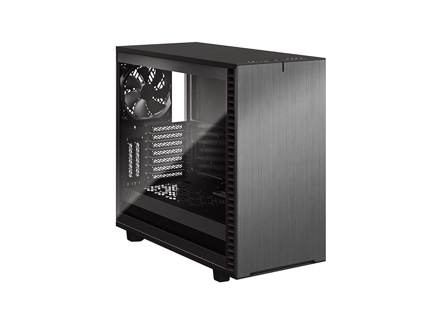 Fractal Design Torrent Compact Black TG Dark Tempered Glass High-Airflow Cabinet FD-C-TOR1C-01