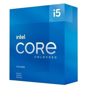 Intel 11th Gen Core I5-11600KF 6 Cores, 12 Threads Processor