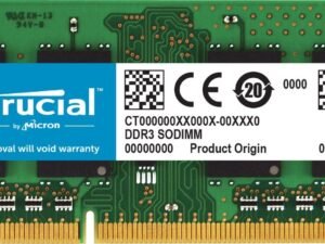 Crucial 8GB 1600MHz DDR3L 204-Pin Laptop Memory