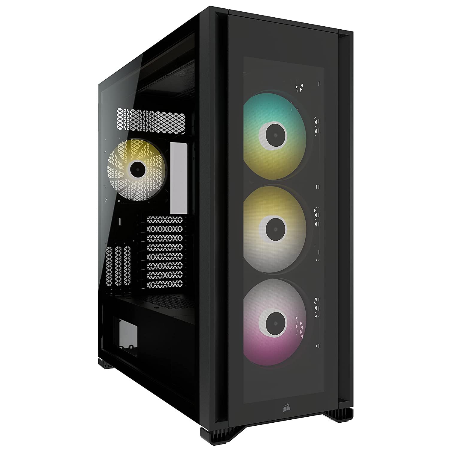 CORSAIR 500D RGB SE ATX Mid Tower Cabinet With Tempered Glass Side Panel And RGB Lighting And Fan Controller