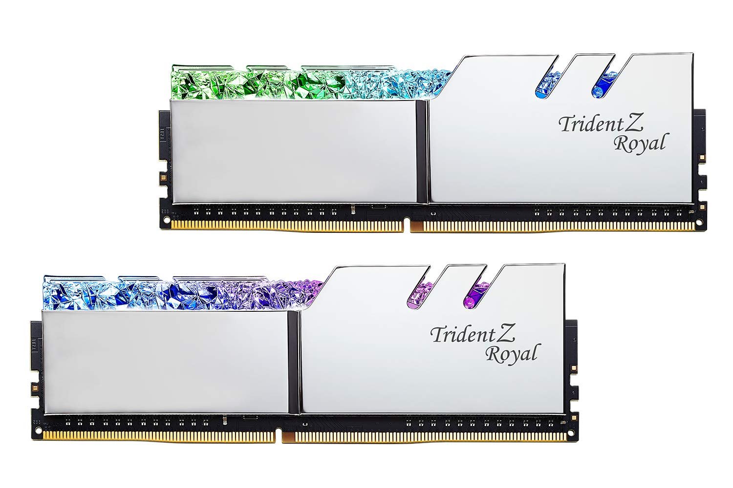 G.Skill Trident Z Royal Gold 16 GB (2 x 8GB) 4800 MHz DDR4 Memory F4-4800C18D-16GTRG