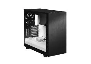 Fractal Design DEFINE 7 CLEAR (E-ATX) Mid Tower White Cabinet With Tempered Glass Side Panel FD-C-DEF7A-06