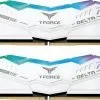 TeamGroup T-Force Delta RGB 32GB (2x16GB) DDR5 White Memory FF4D532G6400HC40BDC01