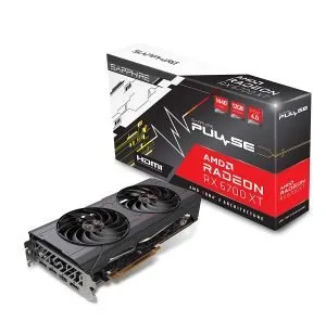 SAPPHIRE PULSE RADEON RX 6700 XT GAMING 12GB GDDR6 GRAPHICS CARD 11306-02-20G