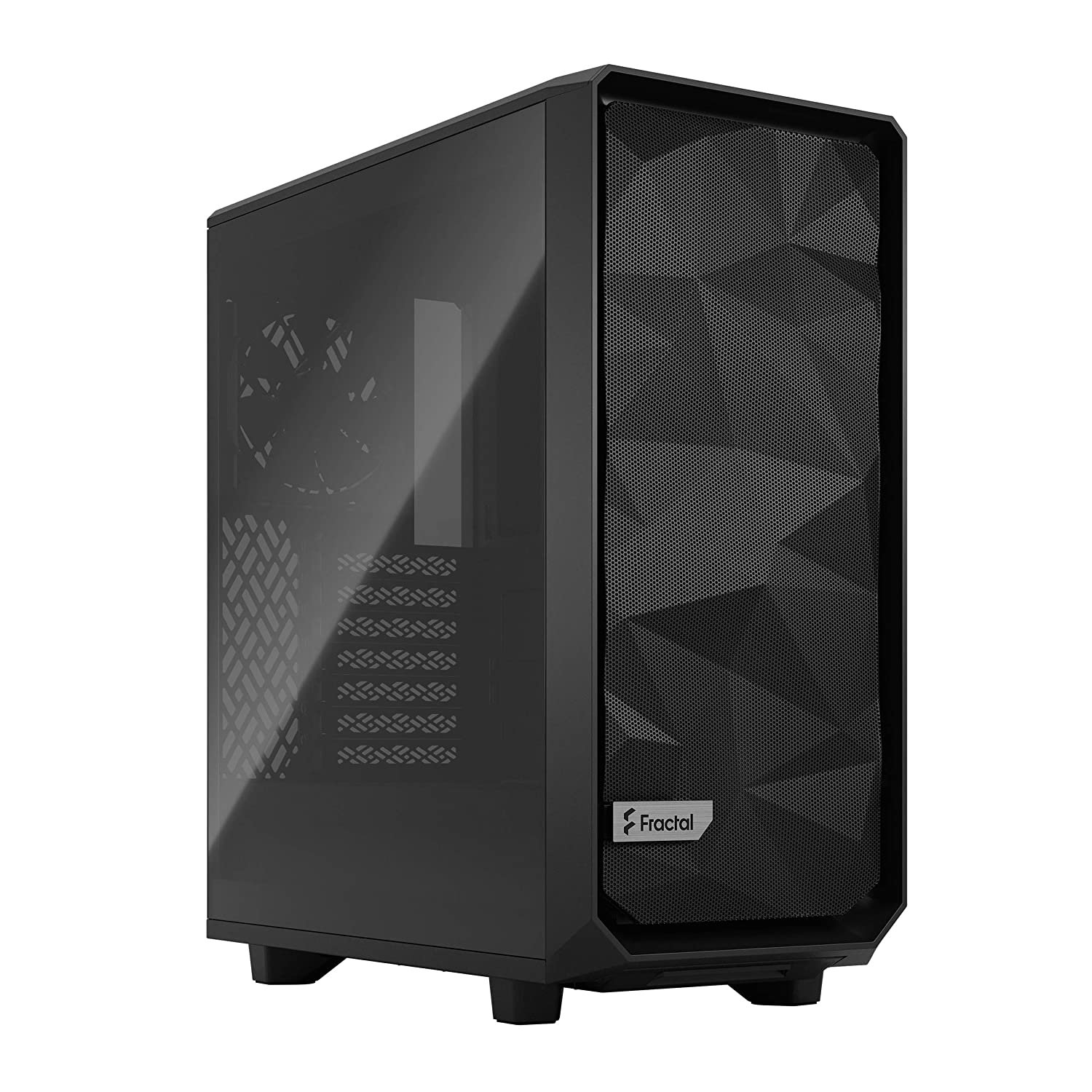 Fractal Design Torrent Compact Black TG Dark Tempered Glass High-Airflow Cabinet FD-C-TOR1C-01