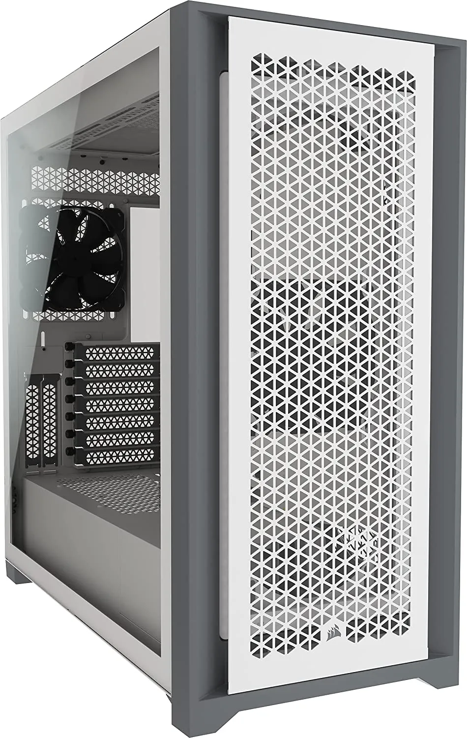 CORSAIR 500D RGB SE ATX Mid Tower Cabinet With Tempered Glass Side Panel And RGB Lighting And Fan Controller