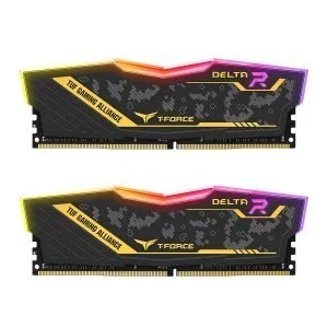 TEAMGROUP T-Force Delta RGB TUF Gaming Alliance 32GB (2x16GB) 3200MHz Memory TF9D432G3200HC16FDC01