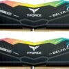 TeamGroup T-Force Delta RGB 32GB (2x16GB) DDR5 Memory FF3D532G6400HC40BDC01