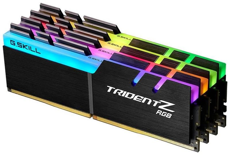 G.Skill Trident Z Royal Gold 64 GB (8 x 8GB) 3200 MHz DDR4 Memory F4-3200C16Q2-64GTRG