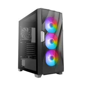 ANTEC DF700 FLUX ARGB (ATX) MID TOWER CABINET WITH TEMPERED GLASS SIDE PANEL AND ARGB CONTROLLER (BLACK)