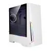 Antec Dark Phantom DP501 ATX Mid Tower White Cabinet With Tempered Glass Side Panel And RGB Controller