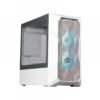 Cooler Master TD300 Mesh ARGB (M-ATX) Mini Tower Cabinet (White) TD300-WGNN-S00