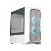 Cooler Master TD300 Mesh ARGB (M-ATX) Mini Tower Cabinet (White) TD300-WGNN-S00