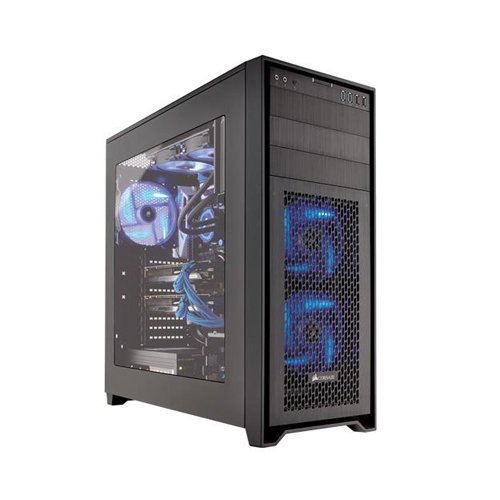 CORSAIR 500D RGB SE ATX Mid Tower Cabinet With Tempered Glass Side Panel And RGB Lighting And Fan Controller