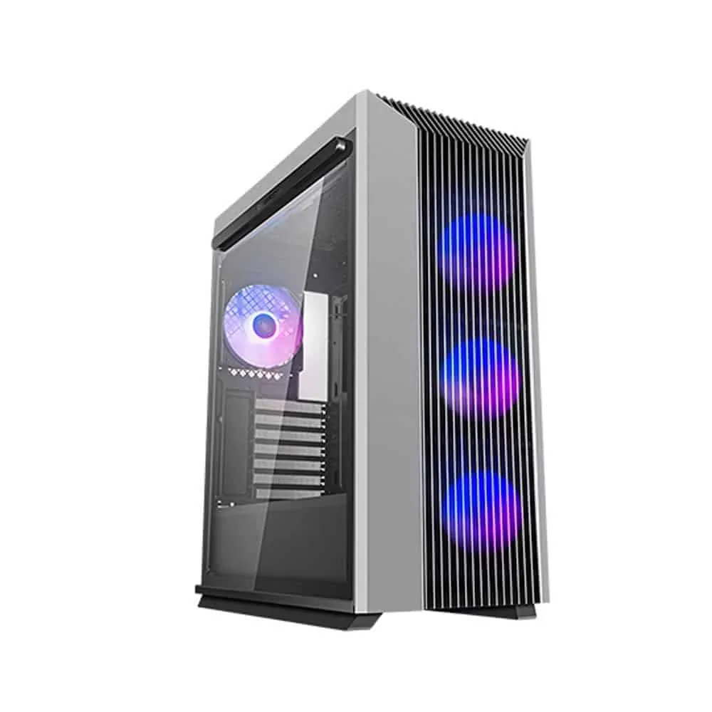 DEEPCOOL MATREXX 55 MESH ADD-RGB 4F MID TOWER BLACK CABINET WITH TEMPERED GLASS SIDE PANEL