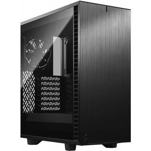 Fractal Design DEFINE 7 CLEAR (E-ATX) Mid Tower White Cabinet With Tempered Glass Side Panel FD-C-DEF7A-06