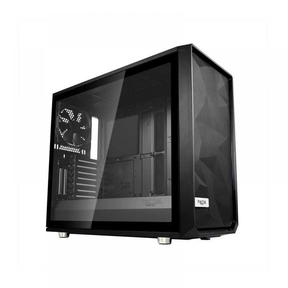 Fractal Design Meshify C White-TG Tempered Glass Case FD-CA-MESH-C-WT-TGC